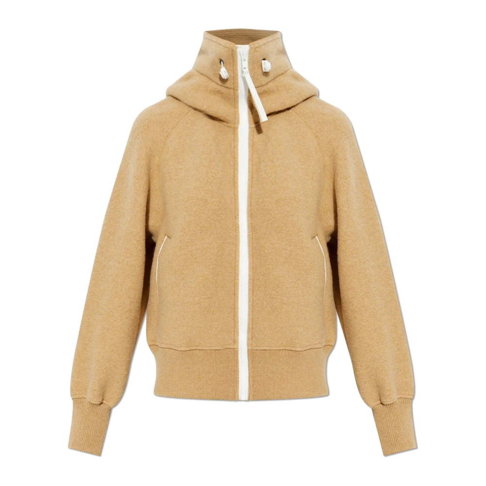 Canada Goose Women's Beige Chilliwack Fleece Bomber Jacket