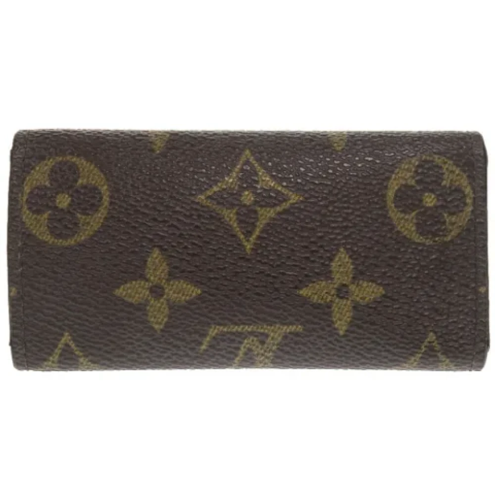 Louis Vuitton Vintage Pre-owned Canvas key-holders Brown Dames