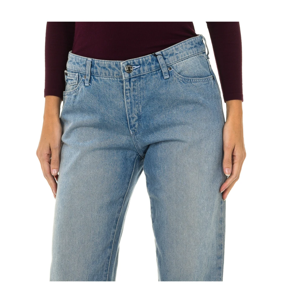 Armani Jeans Rechte snit Denim Jeans Blue Dames