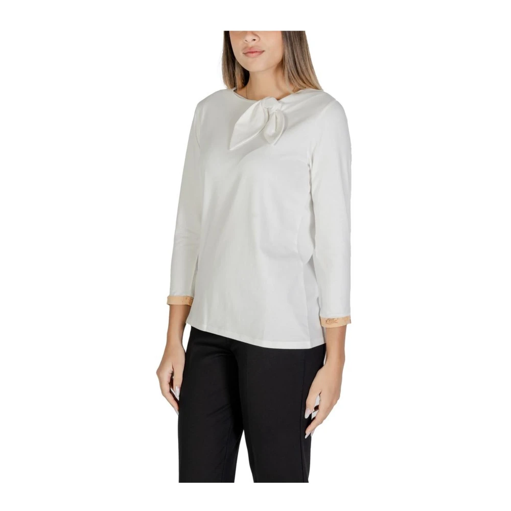 Alviero Martini 1a Classe Witte katoenen blend tops & T-shirts White Dames