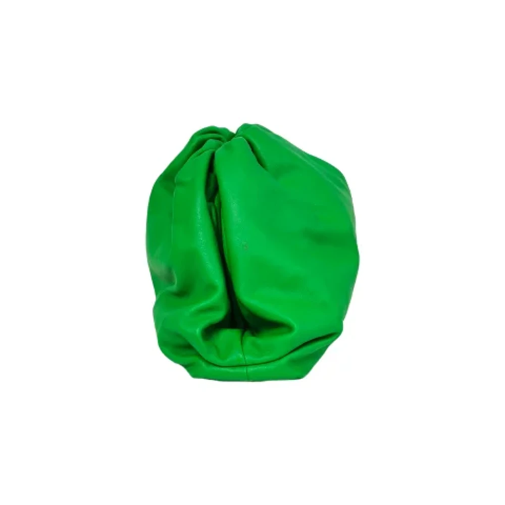 Bottega Veneta Vintage Pre-owned Leather clutches Green Dames