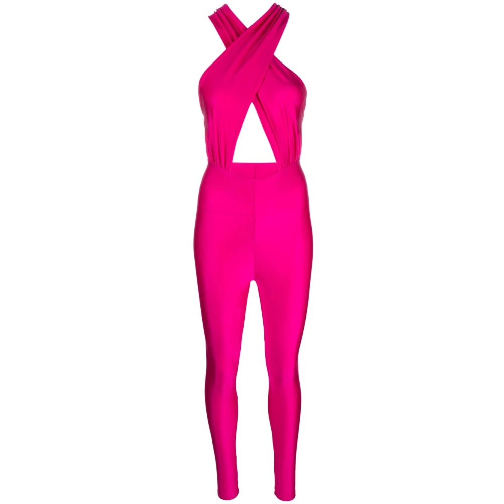 Andamane Fuchsia Open Rug Jumpsuit Pink Dames