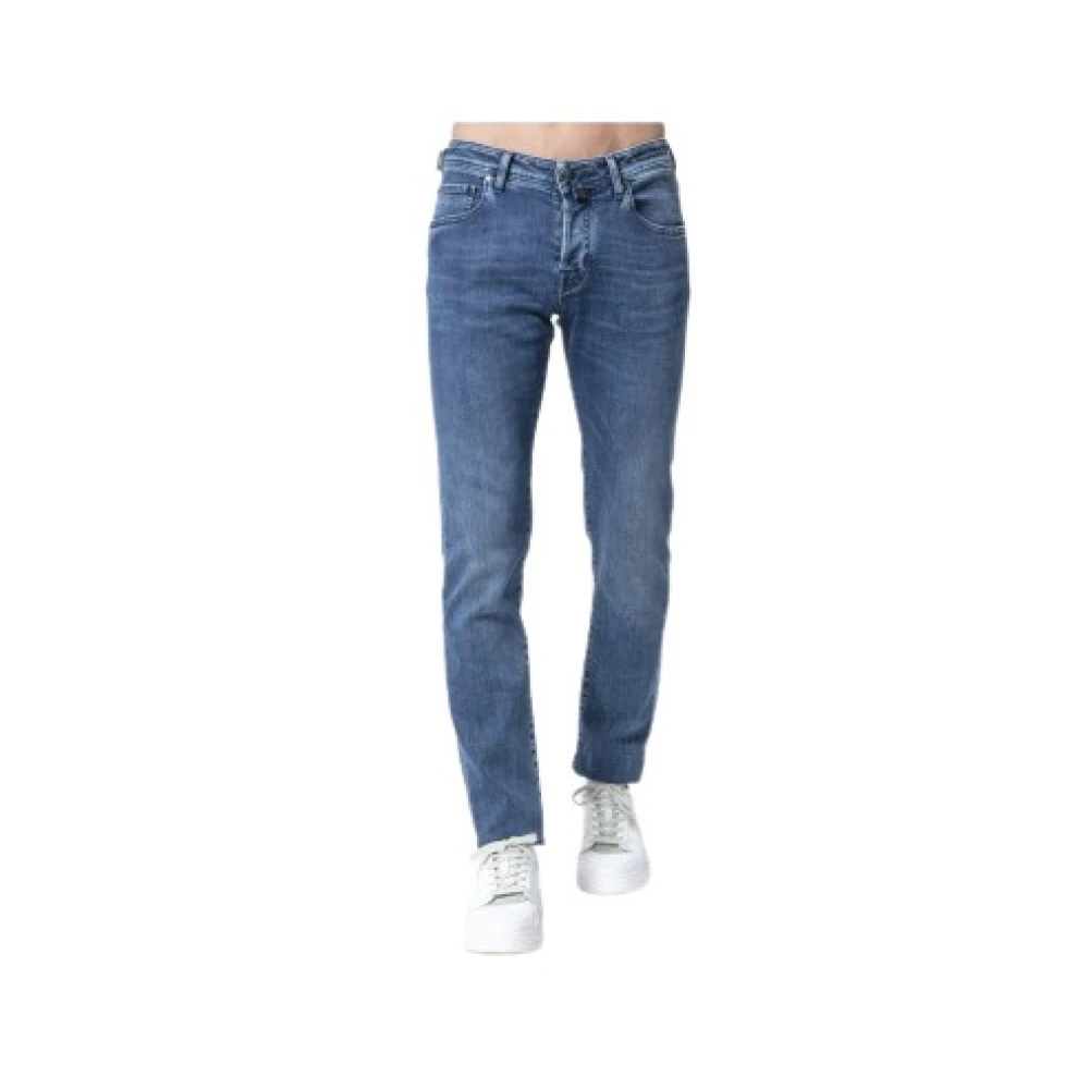 Jacob Cohën Hombre Azul - Vaqueros Slim Fit Es Fluid - Modelo Nick - Jeans - W35