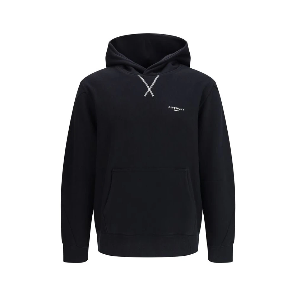 Givenchy Men's Black Couture Seam Hoodie