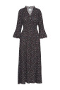 robe-longue-en-coton-noir-avec-fleurs