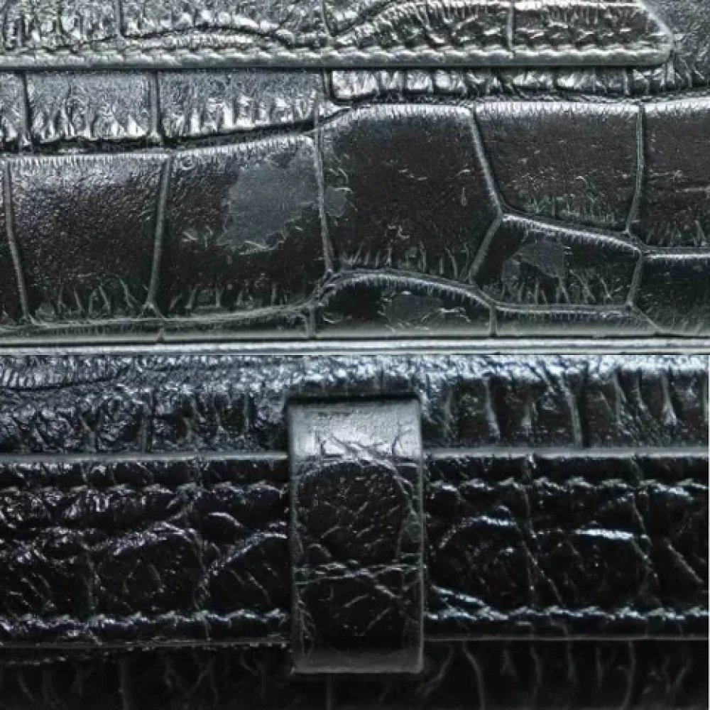 Celine Vintage Pre-owned Leather celine-bags Black Dames