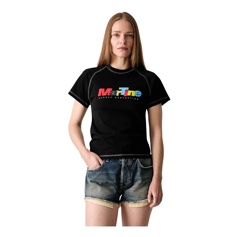 Martine Rose Donna Nero Top, S, New,
