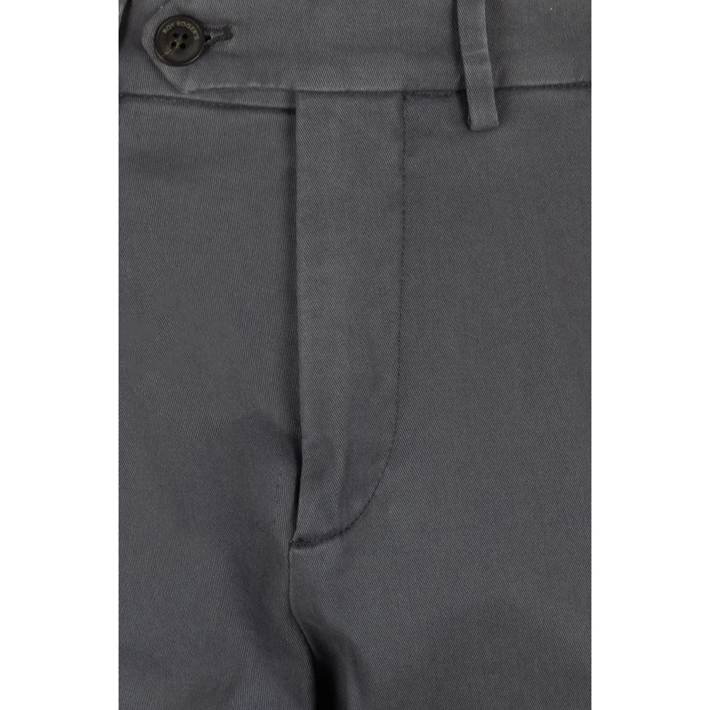 Roy Roger's Grijze Chino Broek Gray Heren