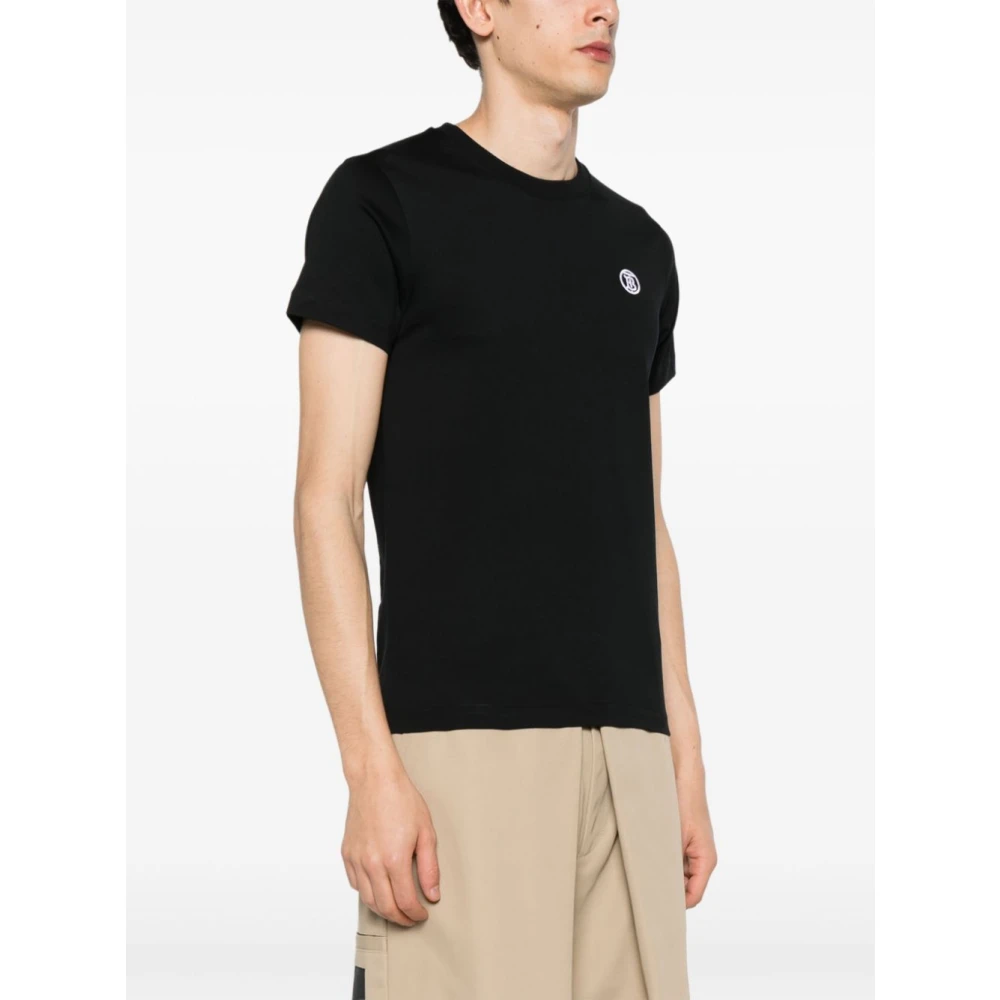 Burberry Zwarte T-shirts en Polos Black Heren