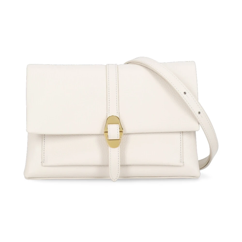 Coccinelle Witte Leren Handtas Dames Tassen Collectie White Dames