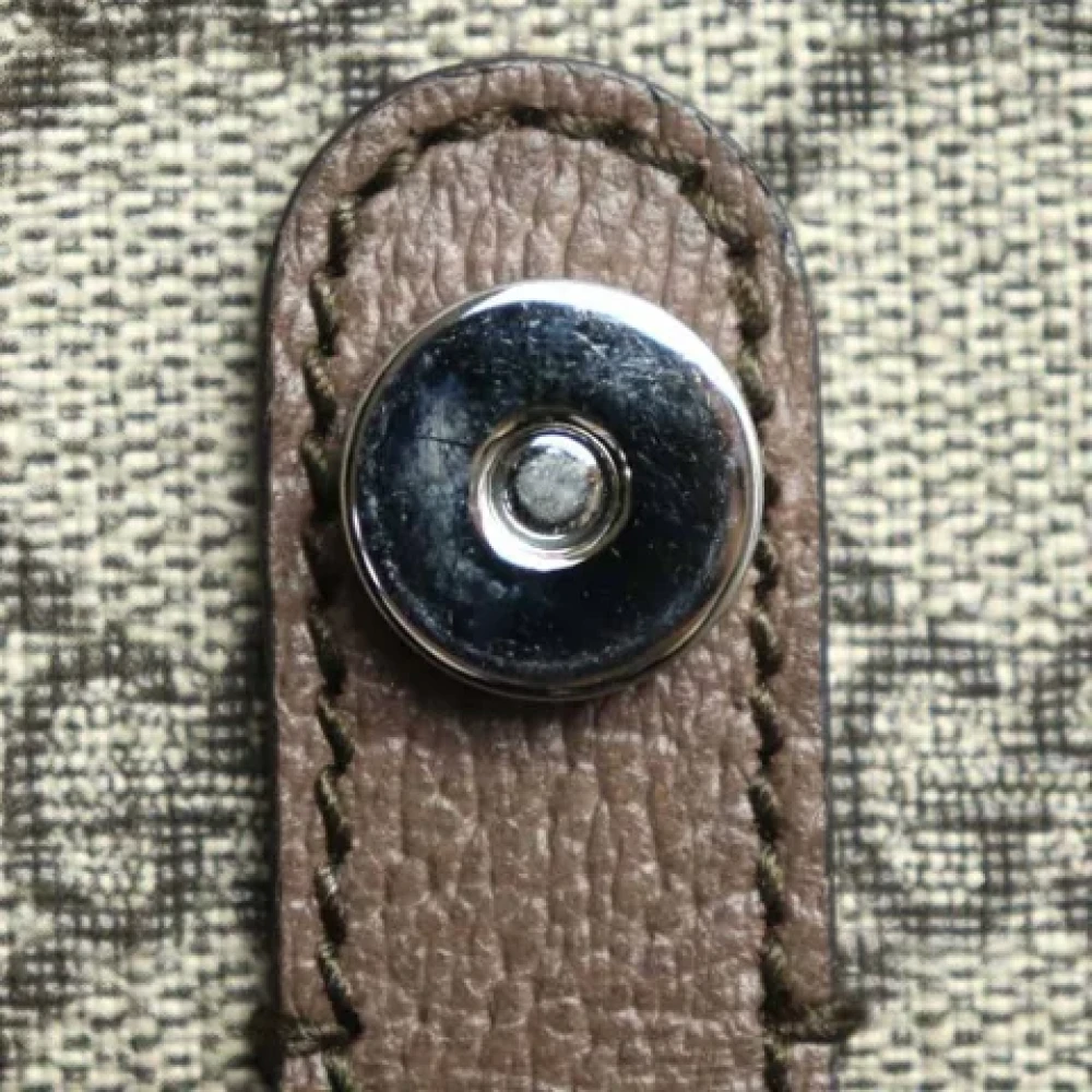 Gucci Vintage Pre-owned Canvas gucci-bags Brown Heren