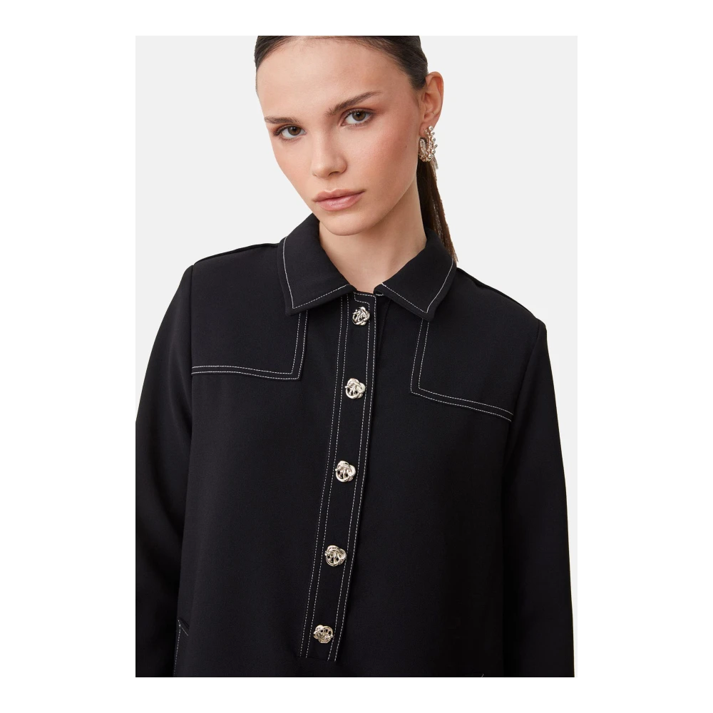 Suncoo Elegante Jurk voor Vrouwen Black Dames