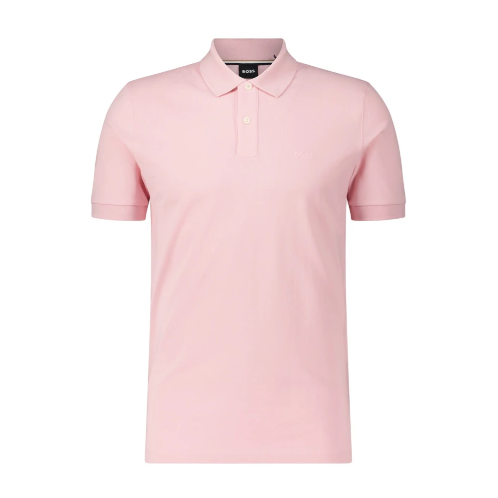 Hugo Boss Polo Shirts Pink Heren