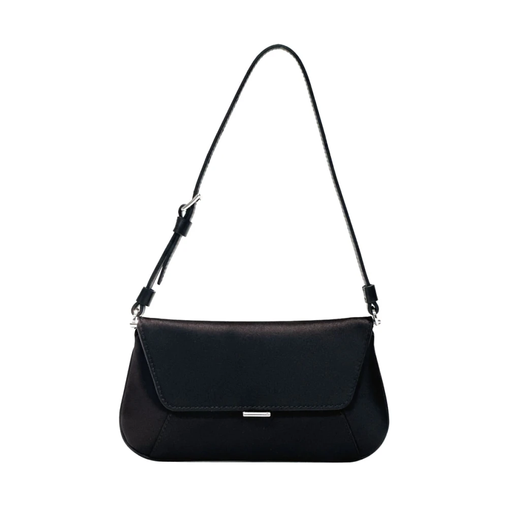 Amina Muaddi Mujer Negro Bolsos, Talla: One Size