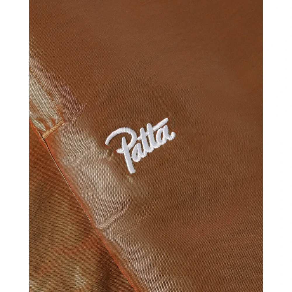 Patta Vintage Metallic Nylon Trainingspak Yellow Heren