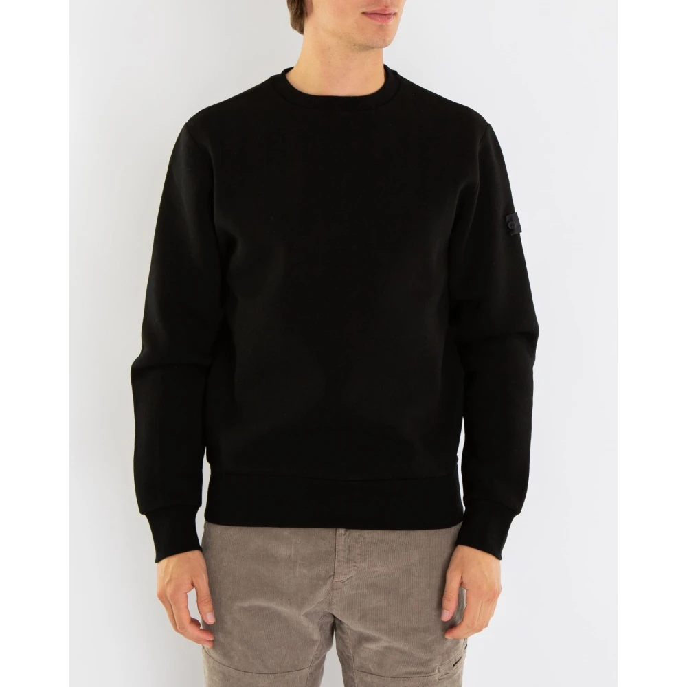 Peuterey Zwarte Sweater GR 02 Stijlvol Black Heren