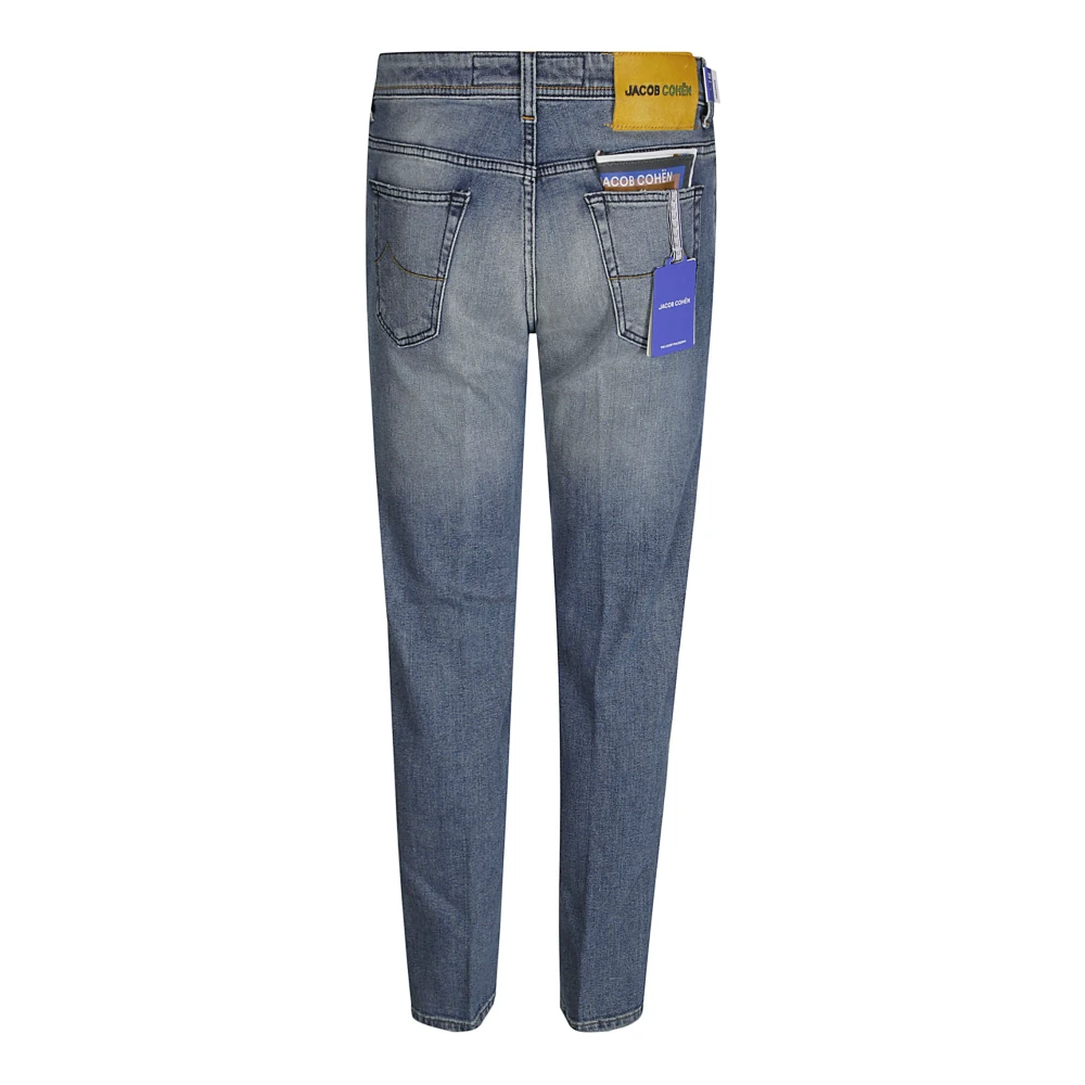 Jacob Cohën Slim Crop Jeans voor Mannen Blue Heren