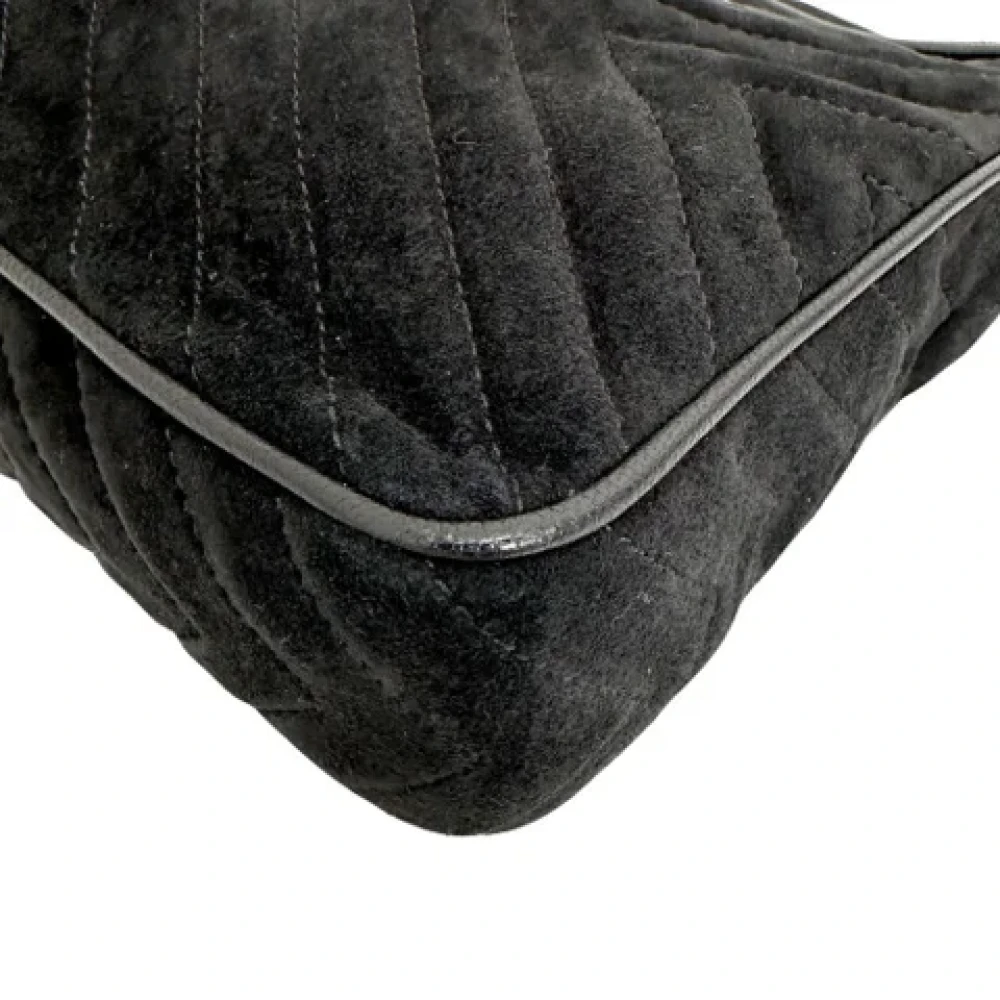 Chanel Vintage Pre-owned Fabric chanel-bags Black Dames