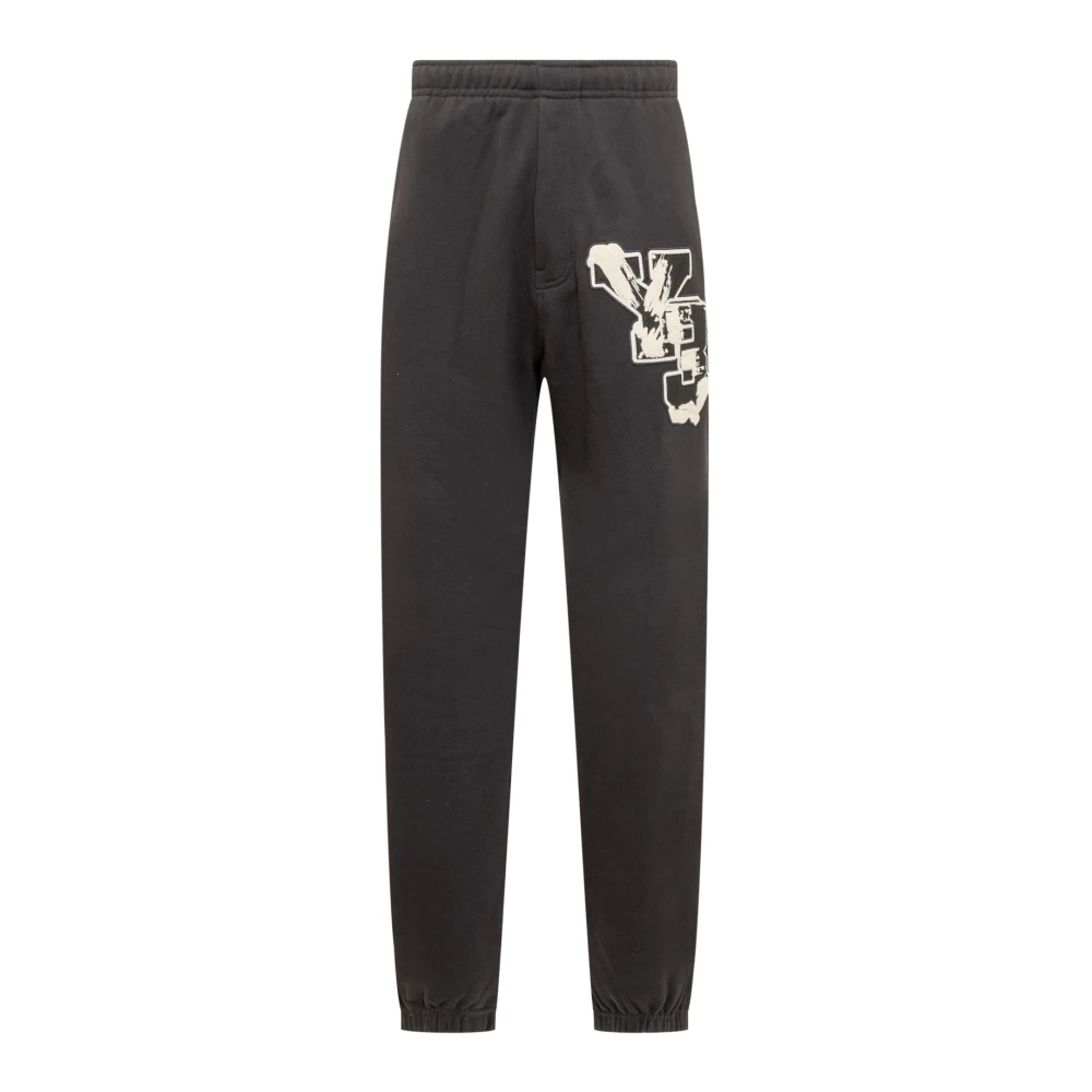 Y-3 GFX FT Broek Stijlvol en Comfortabel Black Heren