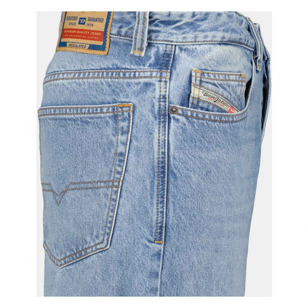 Diesel Lichtblauwe 2001 D-Macro Jeans Blue Heren