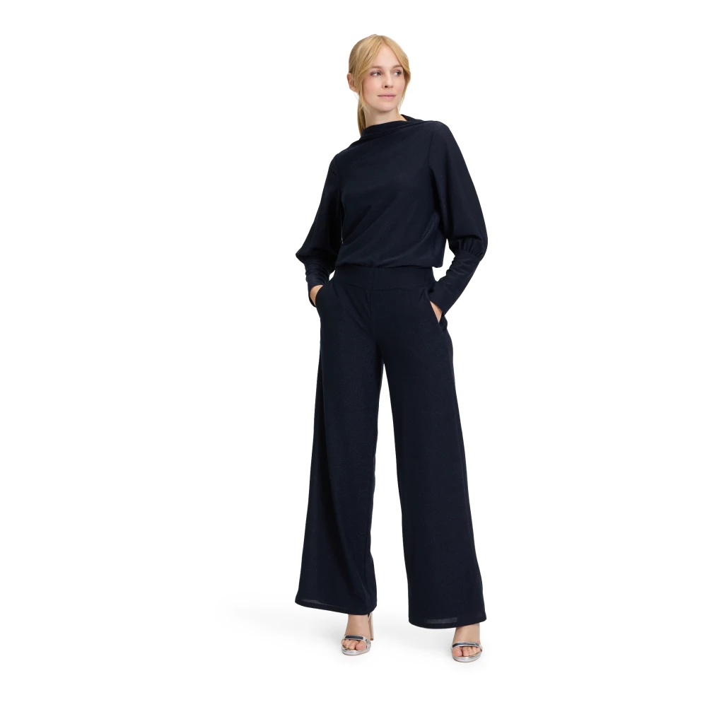 Vera Mont Lange mouw blouse Black Dames