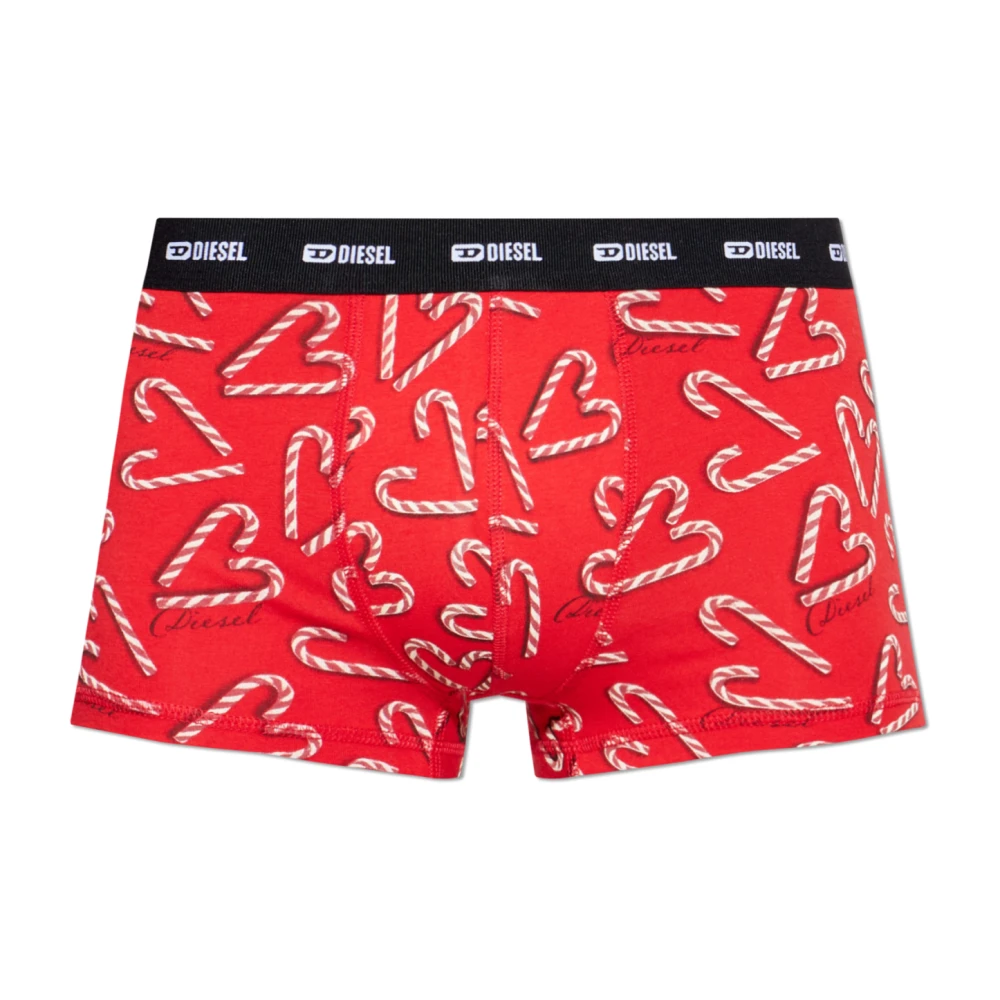 Diesel Uomo Rosso Mutande, Xl, New,