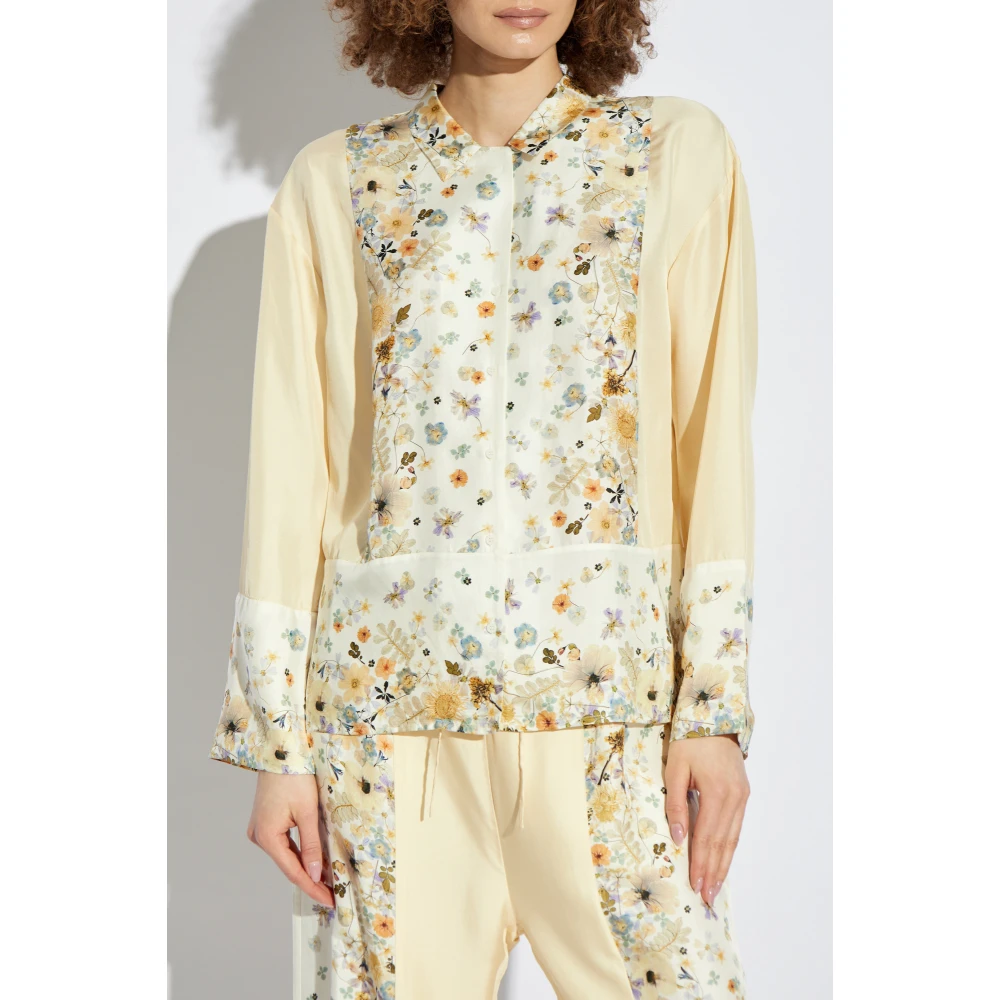 Munthe Zijden overhemd 'Faiza' Multicolor Dames