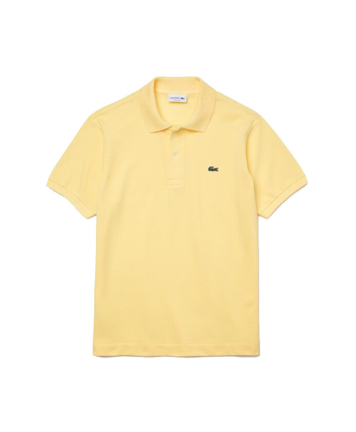 polo-jaune-col-a-cotes