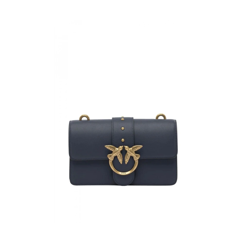 Pinko , Shoulder Bags, Female, Blue, One Size, Stylish Shoulder Bag In Pink