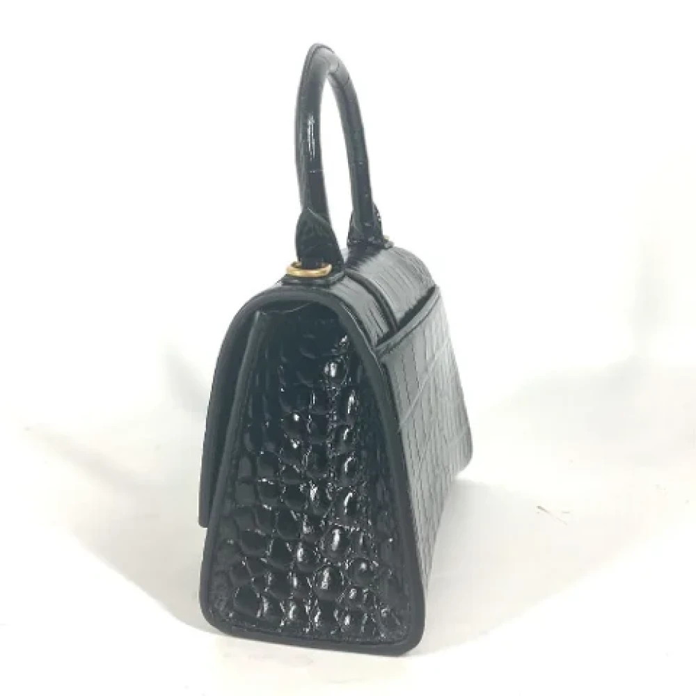 Balenciaga Vintage Pre-owned Leather balenciaga-bags Black Dames