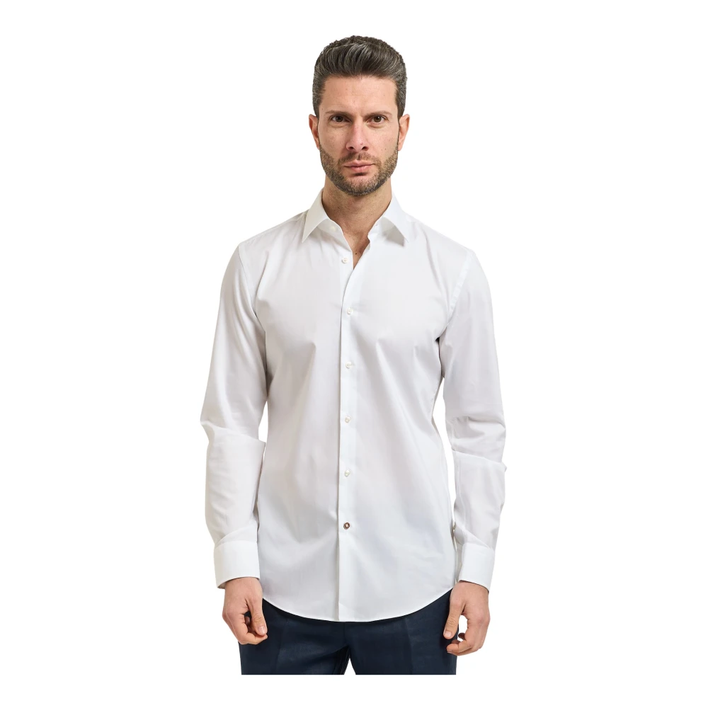 Hugo Hombre Blanco Camisas, Talla: 4XL