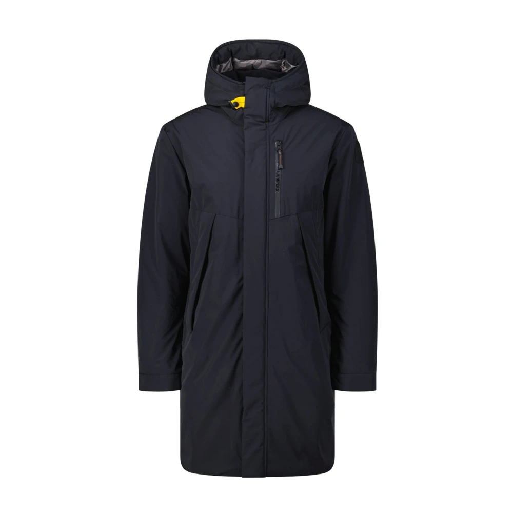 Parajumpers Lange Parka Jas met Verstelbare Capuchon Black Heren