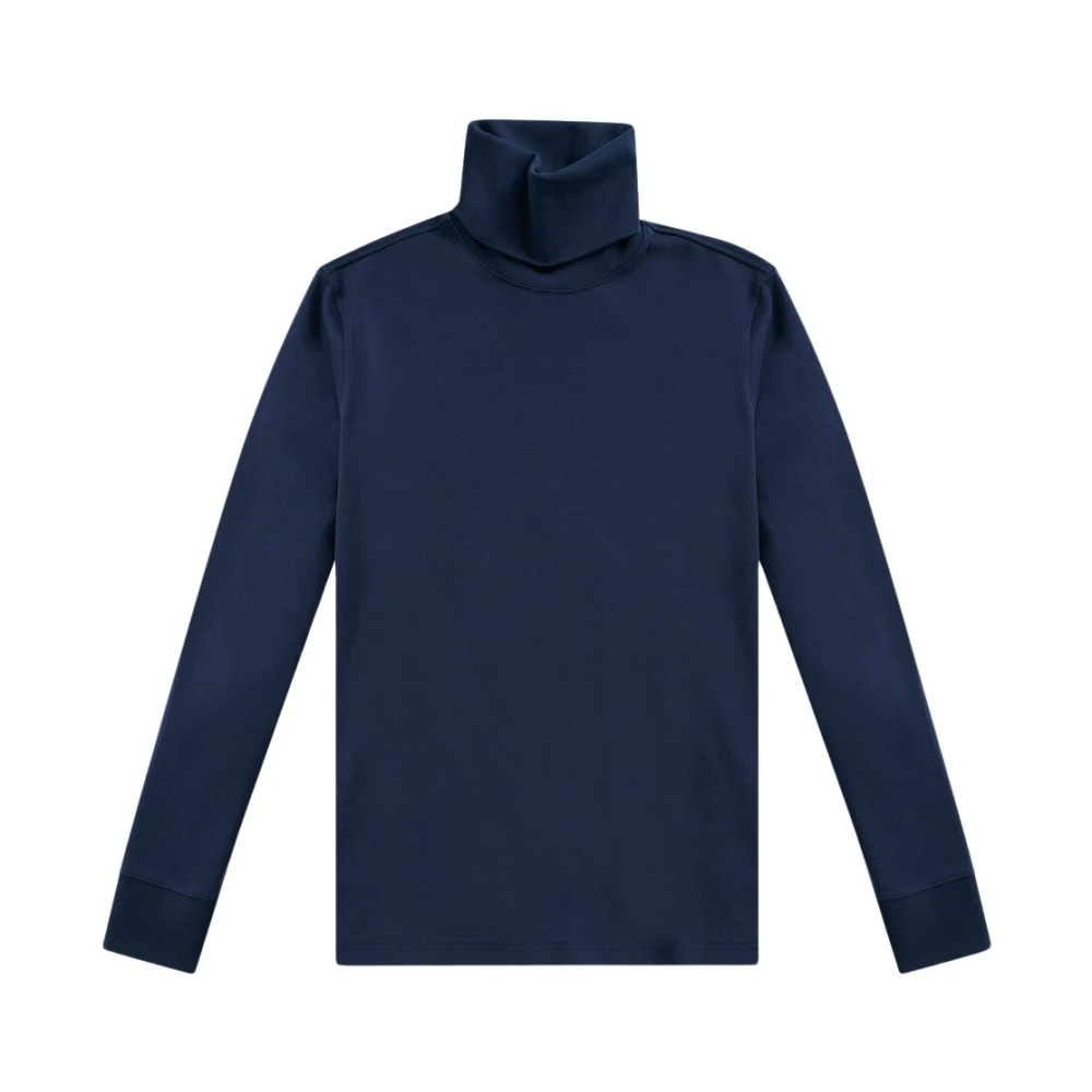 Brooks Brothers Donkerblauw Stretchkatoenen T-shirt Blue Heren