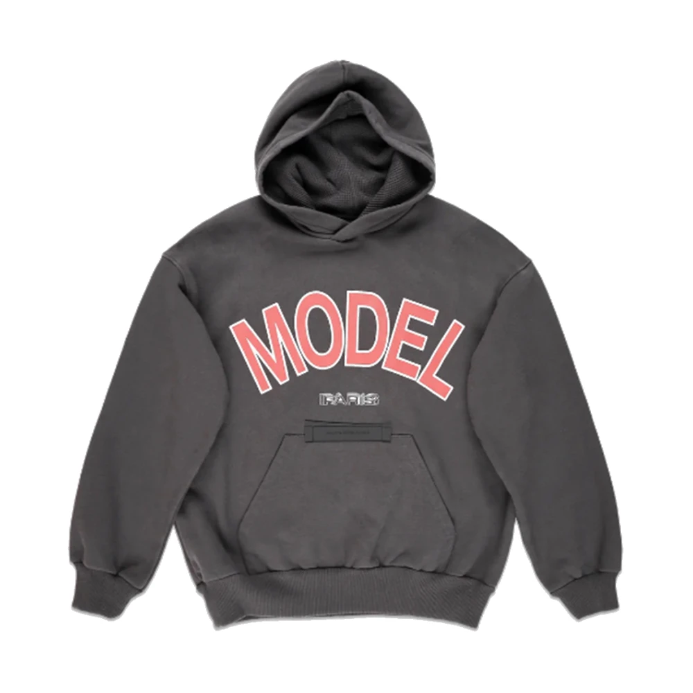 Philippe Model Grafische Print Hoodie van Katoen Gray Heren