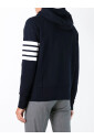 sweat-a-capuche-zippe-4-bar-bleu-fonce