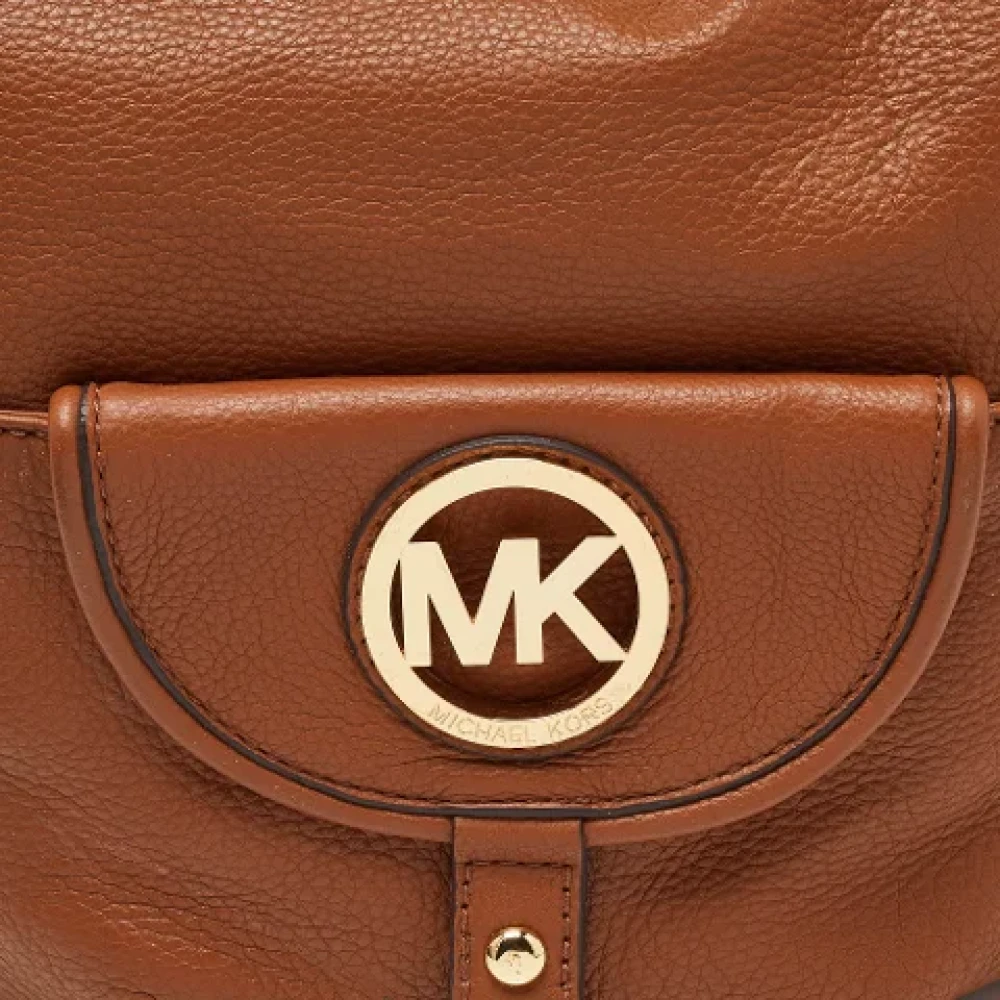 Michael Kors Pre-owned Leather handbags Brown Dames