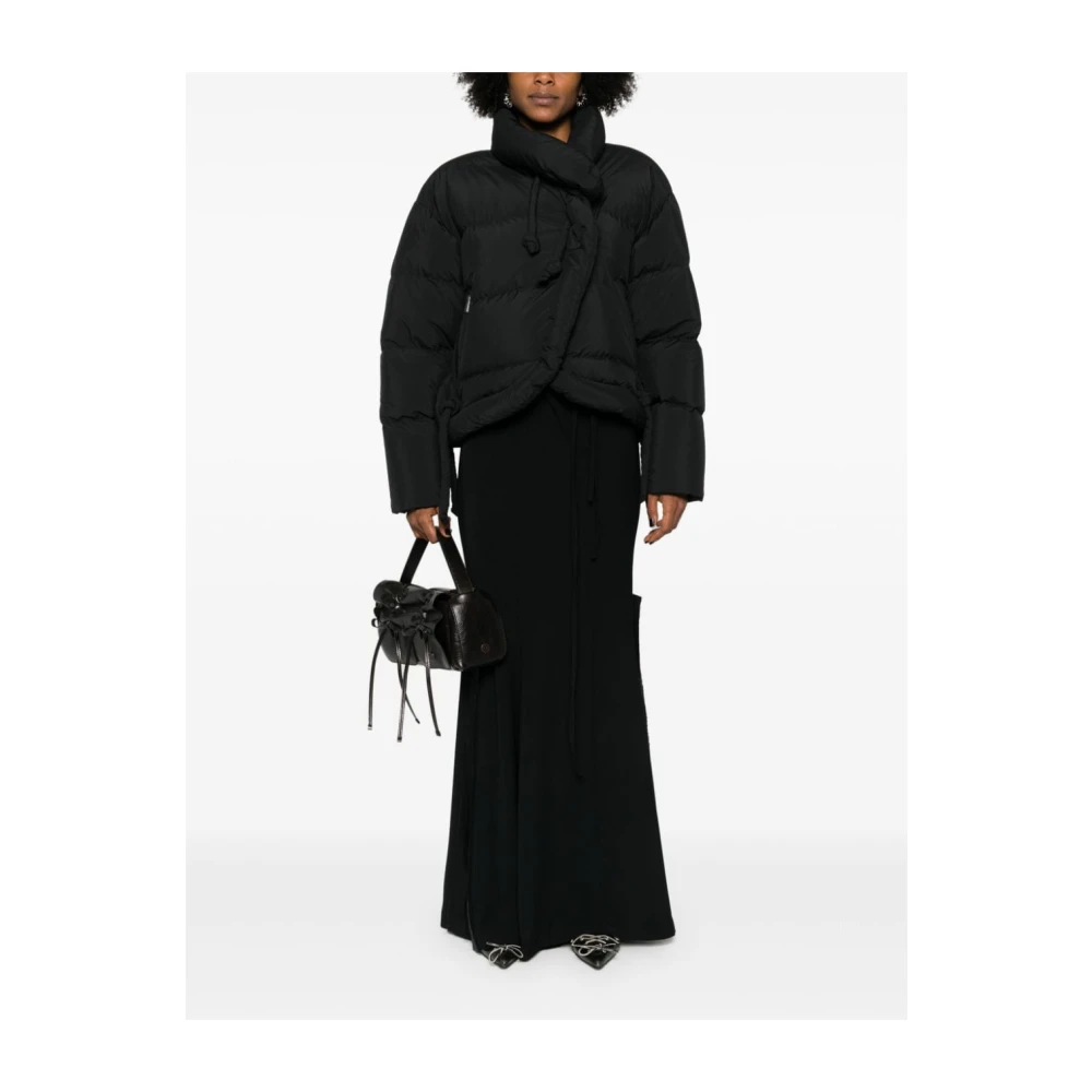 Ottolinger Zwarte Gewatteerde Jas Black Dames