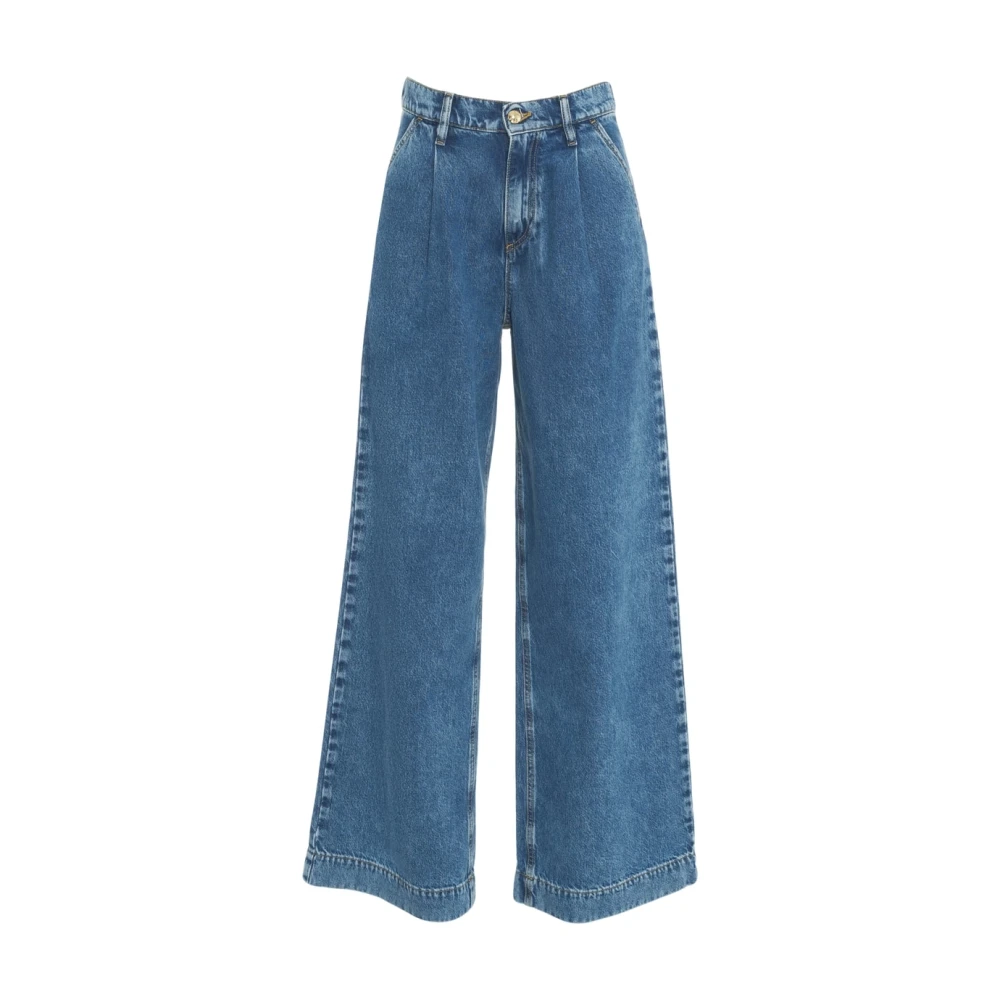 Cycle Blauwe Volume Jeans Elegante Zakken Blue Dames