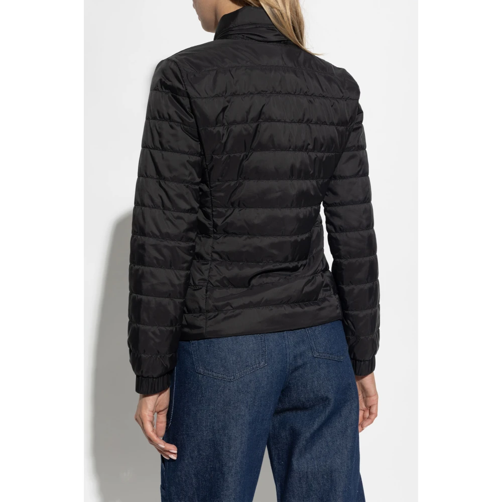Emporio Armani Gewatteerde jas Black Dames