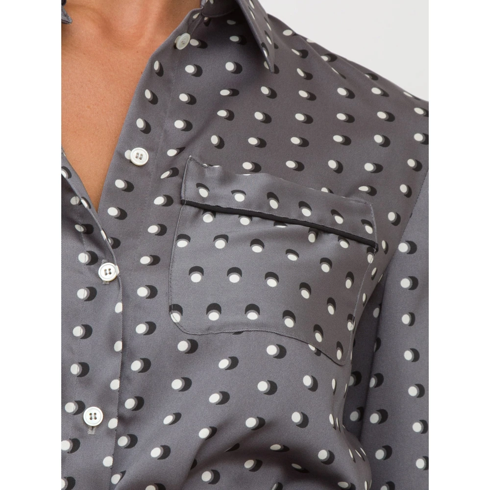 Marella Grijze Jurk met Moderne Stijl Gray Dames
