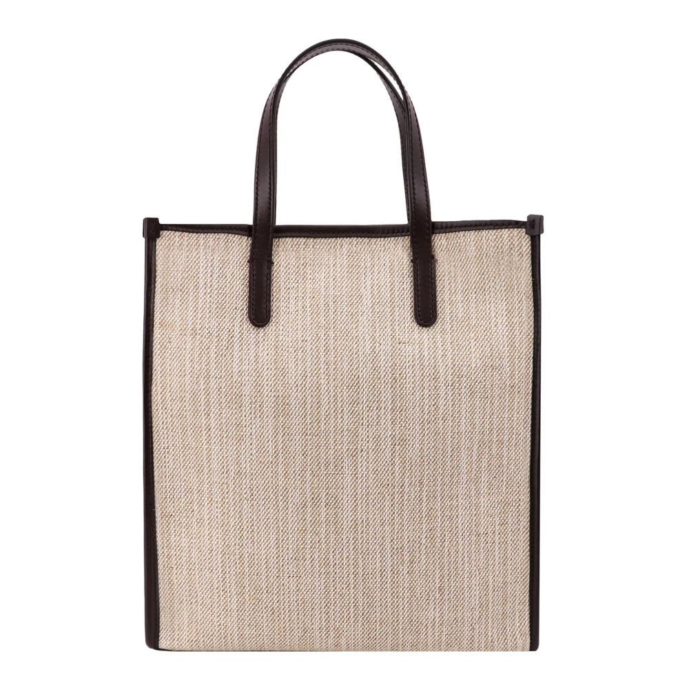 Dolce & Gabbana Beige Leren Handtas Aw23 Beige Heren