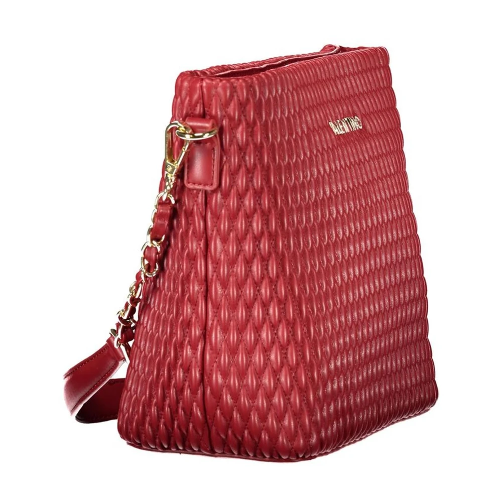 Valentino by Mario Valentino Rode polyethyleen handtas voor vrouwen Red Dames