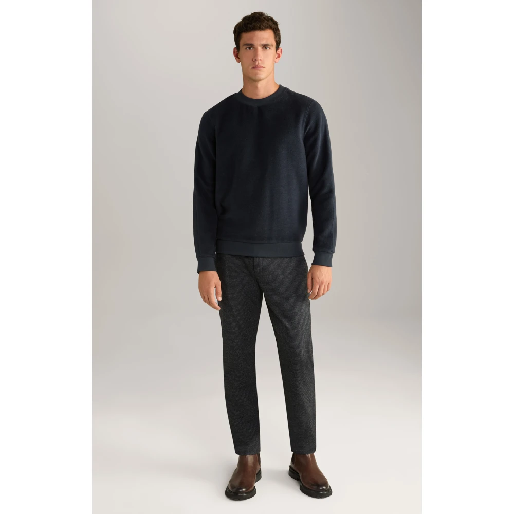 Joop! Moderne Donkerblauwe Chino Stijl Broek Black Heren