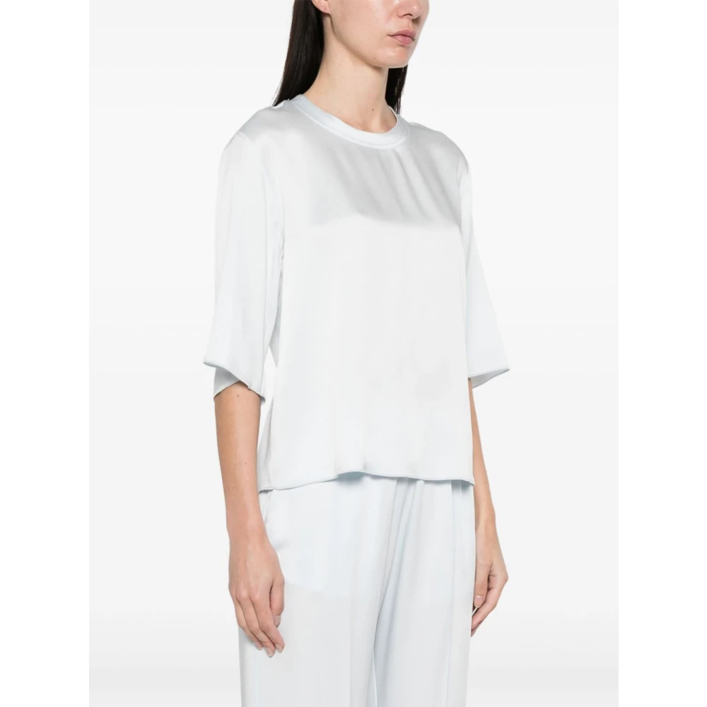 Forte Celeste Dames Overhemden Blue Dames