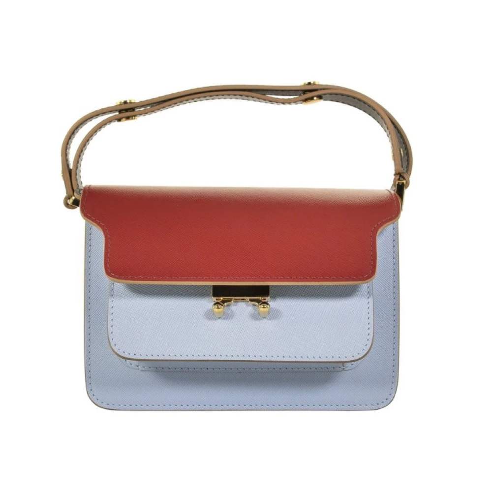 Marni Women's Multicolor Red-Blue Shoulder Bag - Handbags - One Size - Bags