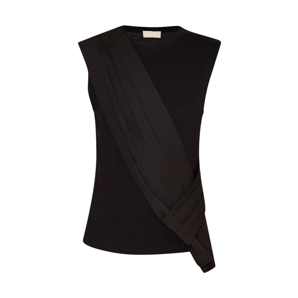 Liu Jo Donna Nero Top, S, New,