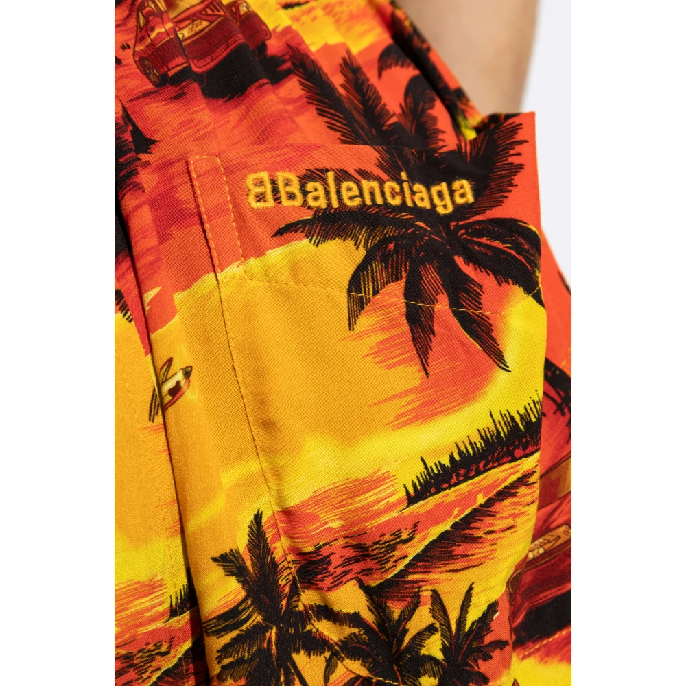 Balenciaga Broek met print Multicolor Heren