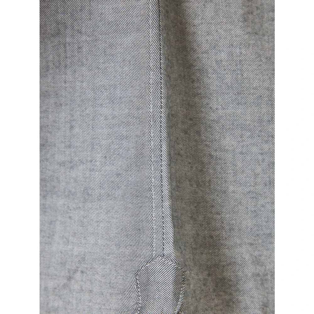 Sonrisa Lyocell Wol Shirt Gray Heren