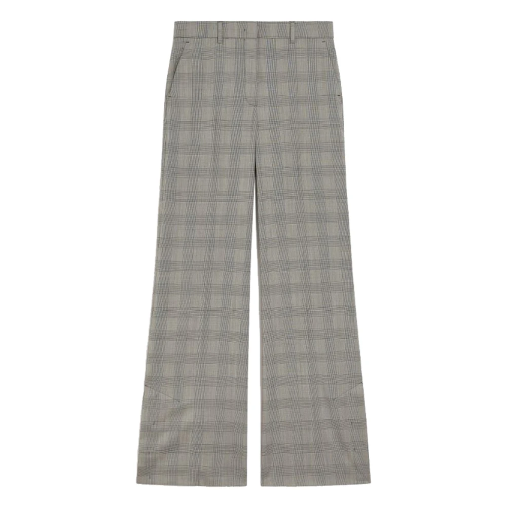 SPORTMAX Batun Zwart en Wit Stijlvolle Sneakers Gray Dames