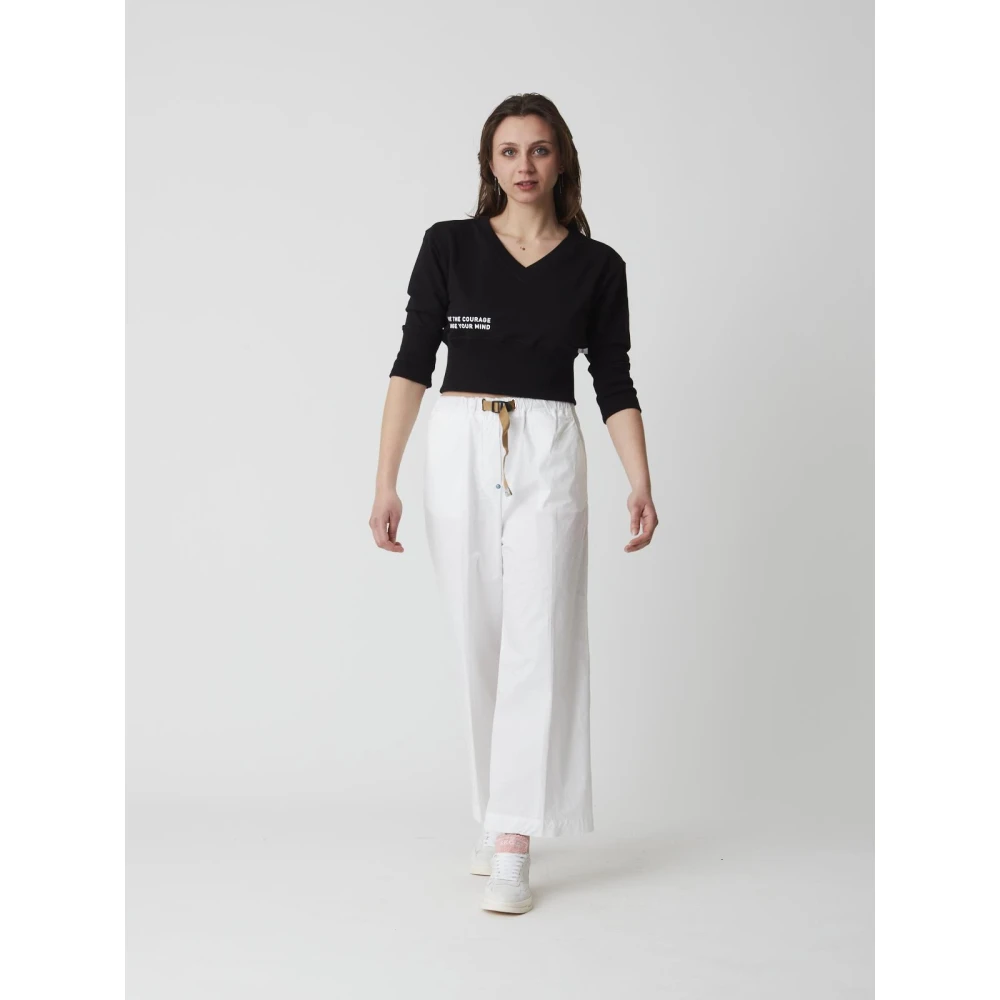 White Sand Katoenen broek White Dames